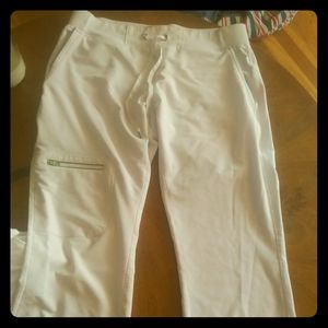 Healing Hands white scrub pants